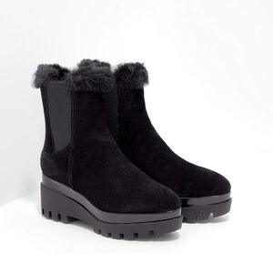 DKNY wedge ankle boots
